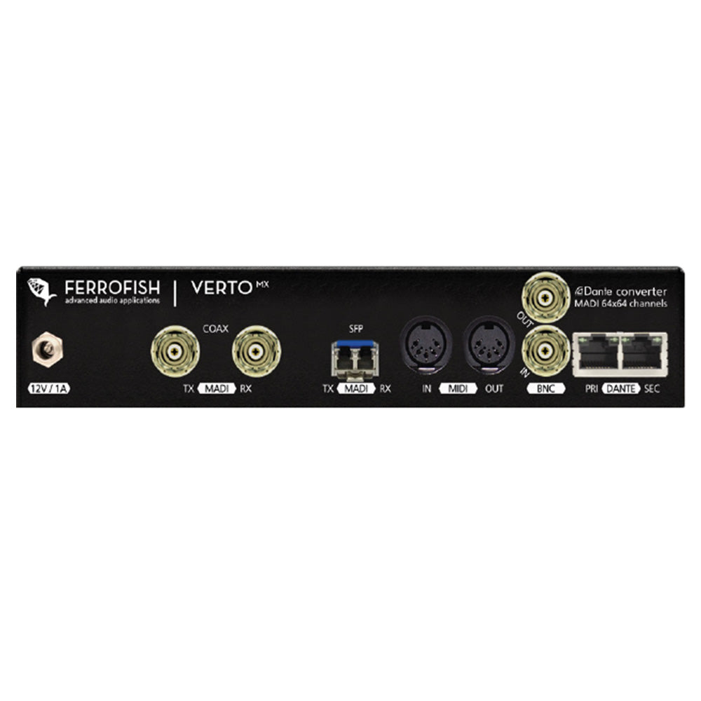 Ferrofish Verto MX - 64-Channel MADI to Dante Converter