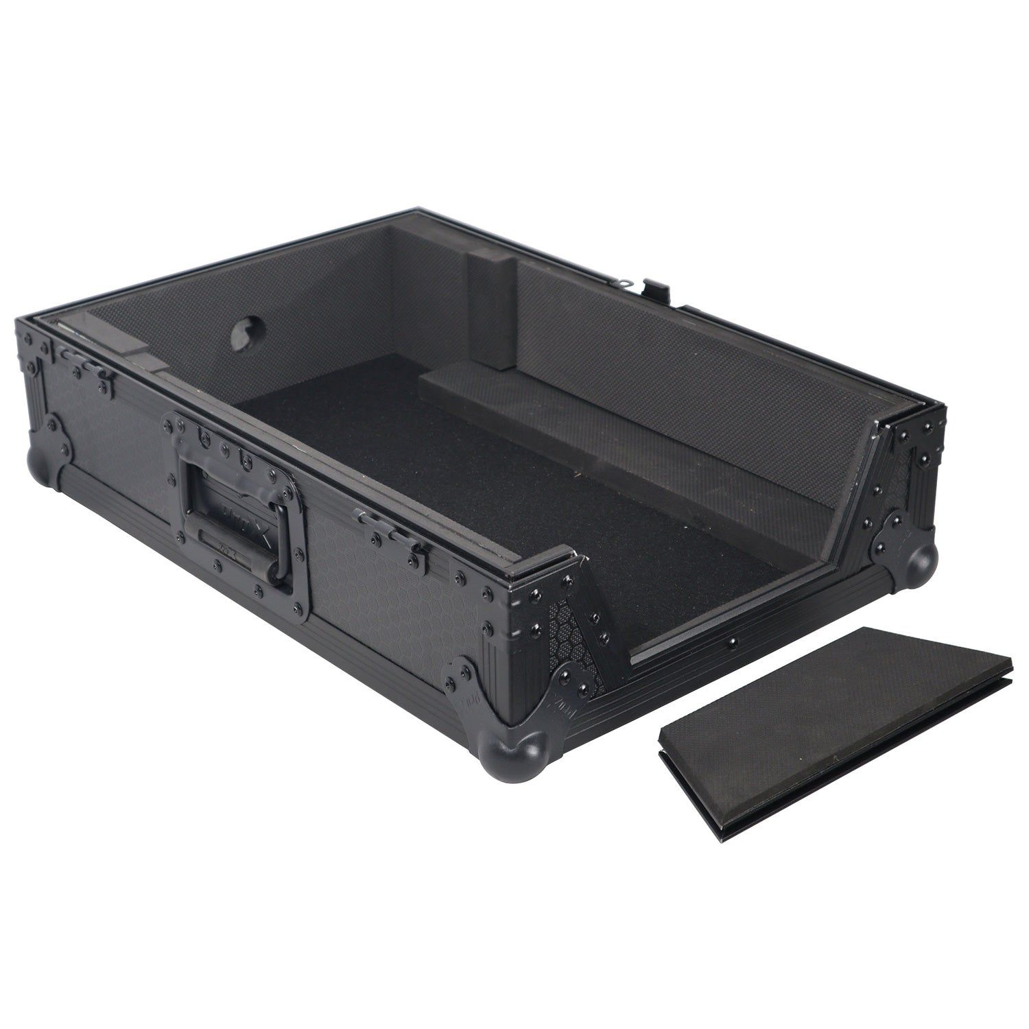 ProX XS-CDBL - Flight Case for Large Format CD-Media Player (Black on Black)
