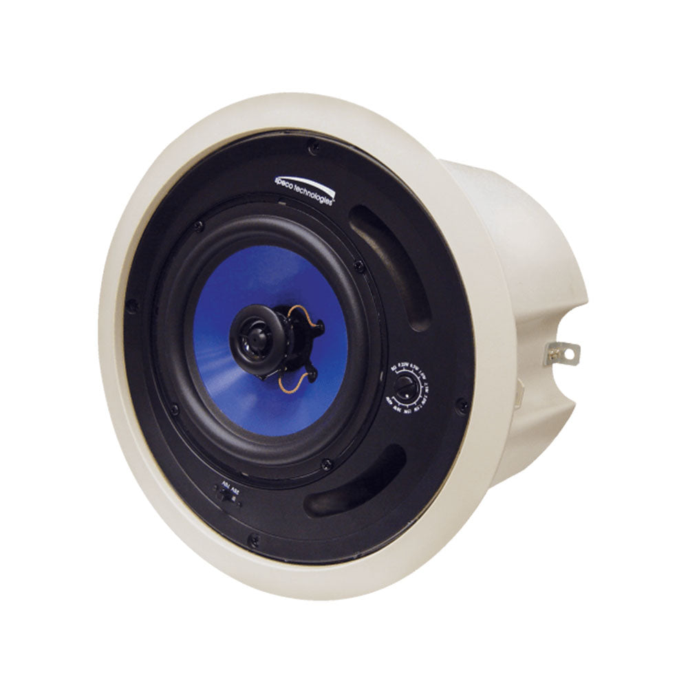 Speco SP5MAT - 5.25-Inch 25 / 70 Volt Ceiling Loudspeaker with Back Box