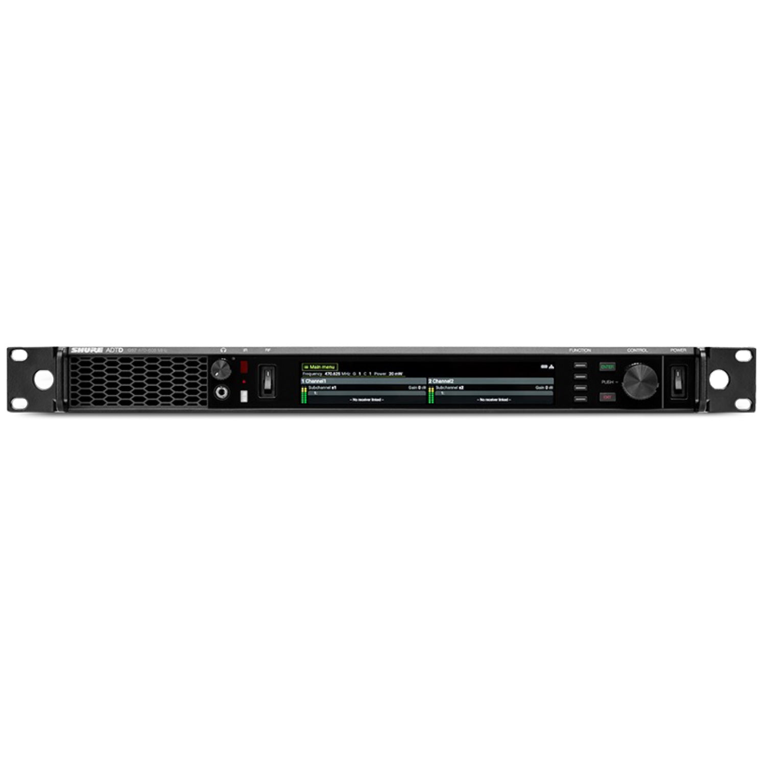 Shure ADTD-US - Axient Digital PSM Dual-Channel Wireless IEM Transmitter (G57 Band / 470-608 MHz)