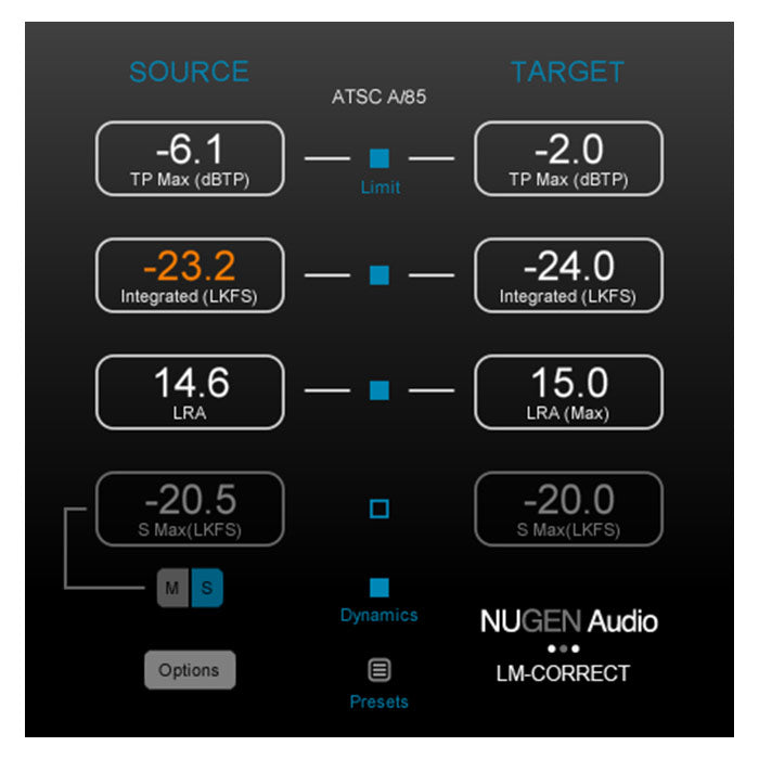 NUGEN Audio LM-Correct 2.8 Loudness Quick-Fix Tool (VST/AU/AAX)