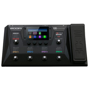 Zoom G6 - Guitar Effects Processor with Expression Pedal