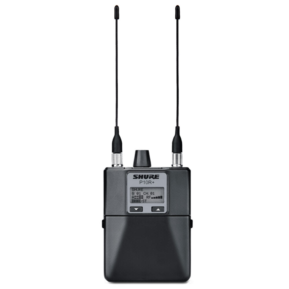 Shure P10R+ Diversity Bodypack Receiver for PSM1000 Systems (H22 Band / 518 - 584 MHz)
