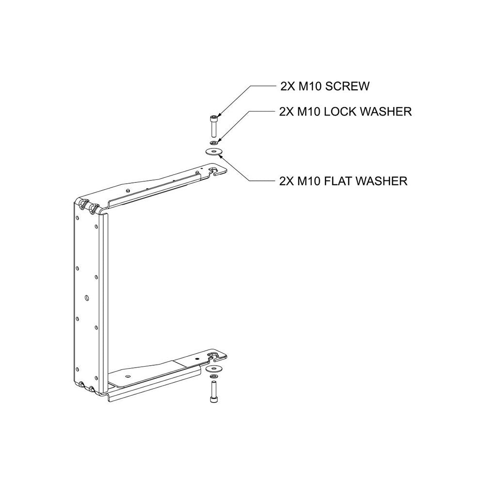 Bose AMM112 U-Bracket - Versatile Mount for AMM112 Loudspeaker