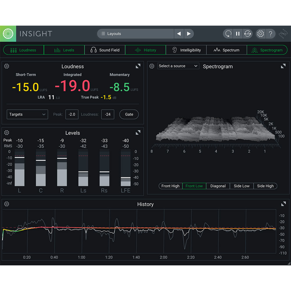 iZotope Insight 2 Intelligent Metering Plugin (VST/AU/AAX)