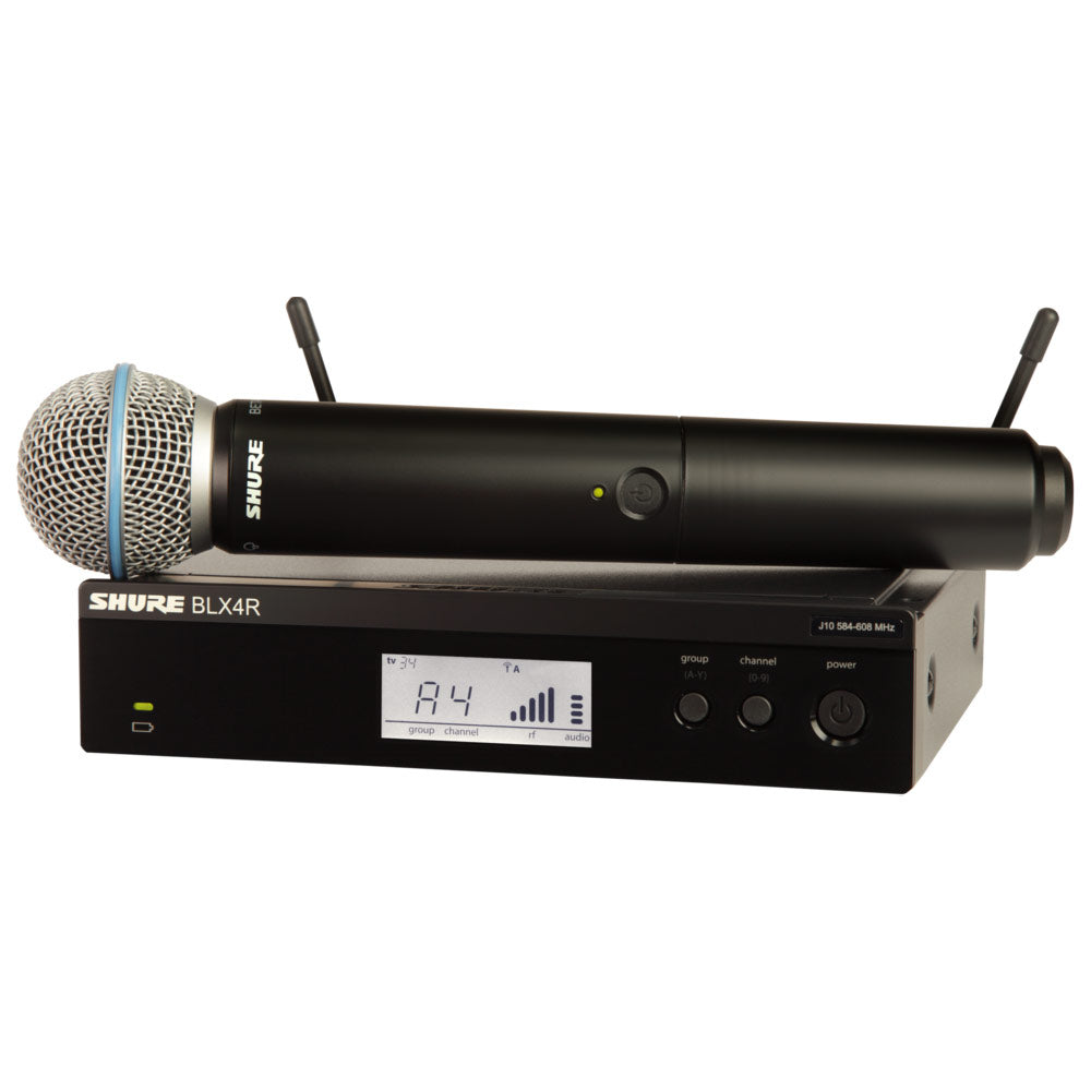 Shure BLX24R/B58 Handheld Wireless System (J11 Band - 596-616 MHz)