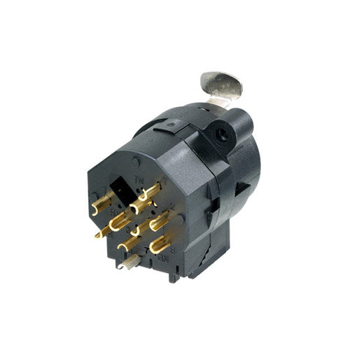 Neutrik NCJ9FI-S - 3-Pin Female XLR and 1/4" Combo Receptacle (Solder Cups)