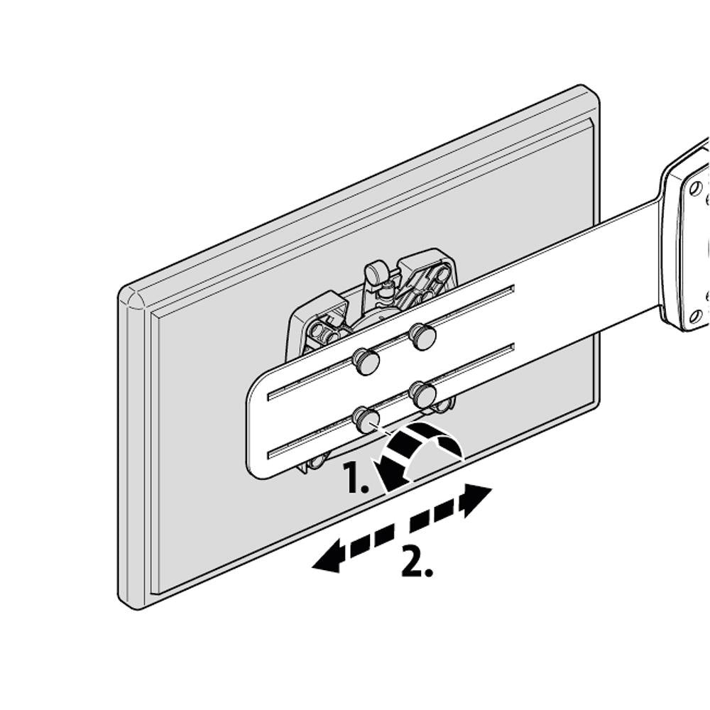 Yellowtec YT3279 - m!ka Twin Monitor Mount