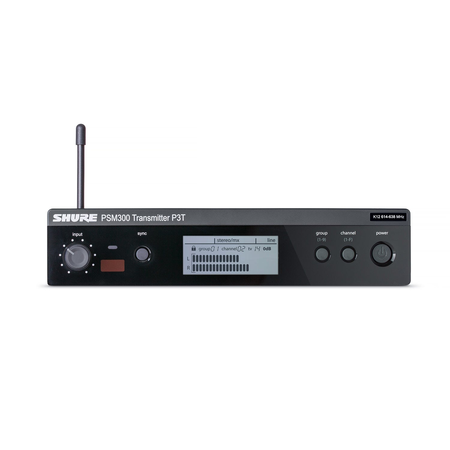 Shure P3TR112GR PSM300 Wireless In-Ear Monitor System (H20 Band - 518-542 MHz)