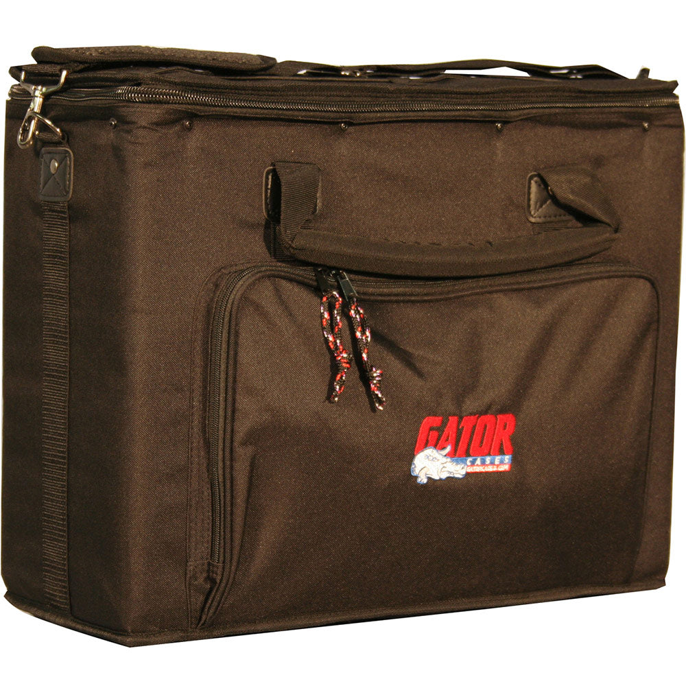 Gator GRB-4U 4-Space Rack Bag with Black Nylon Over Plywood Construction