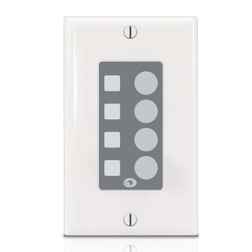 Symetrix ARC-SW4e Push Button Wall Controller for Symetrix DSP Systems (White)