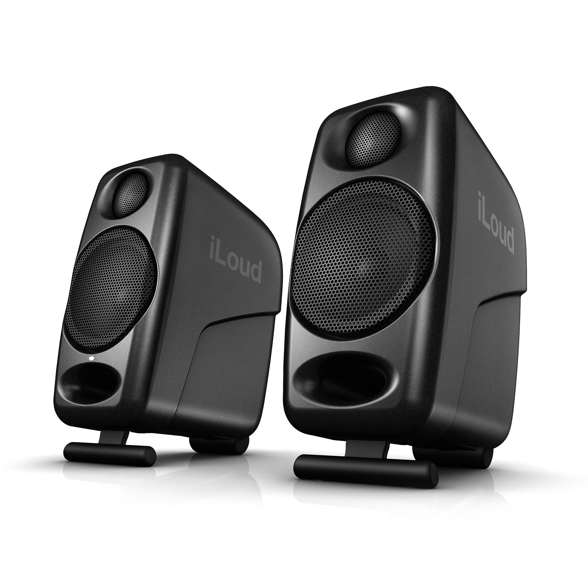 IK Multimedia iLoud Micro Monitor - Desktop Bluetooth Active Monitors (Black / Pair)
