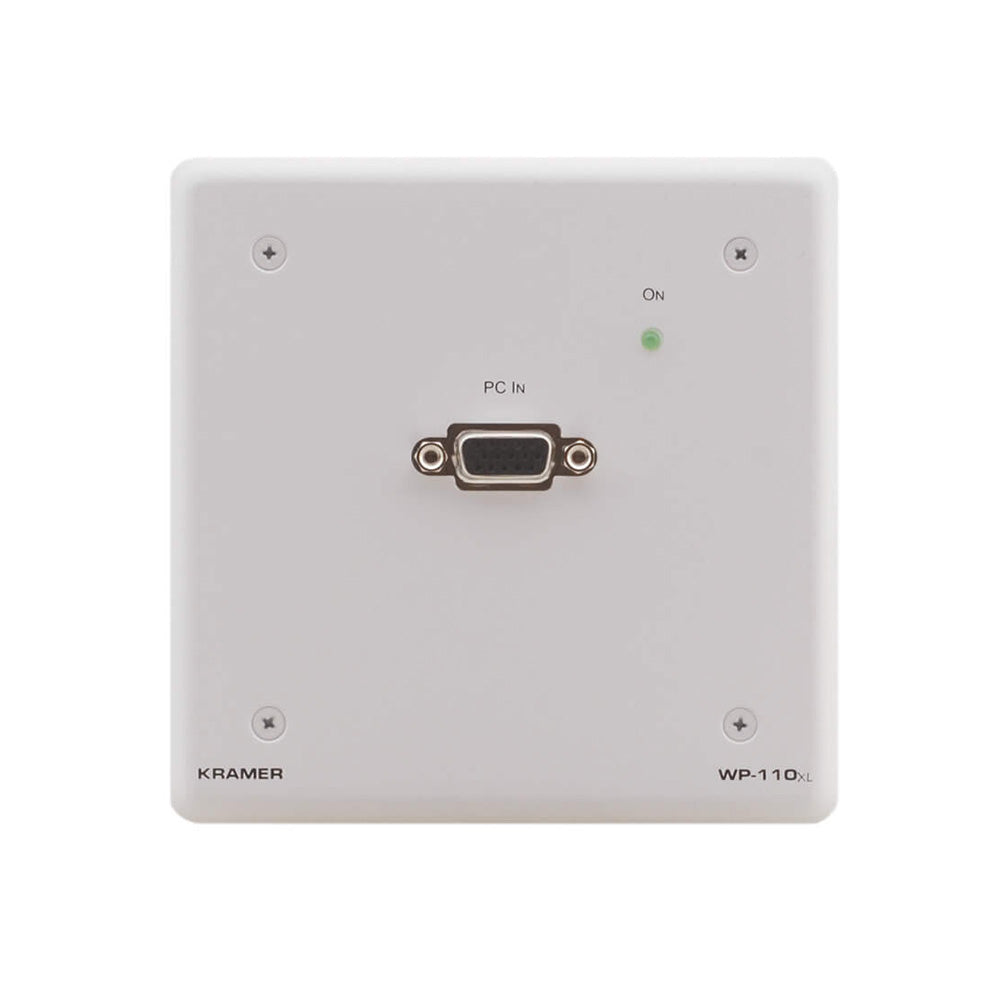 Kramer WP-110xl HD15 Over Twisted Pair Extender Transmitter in Wall Plate