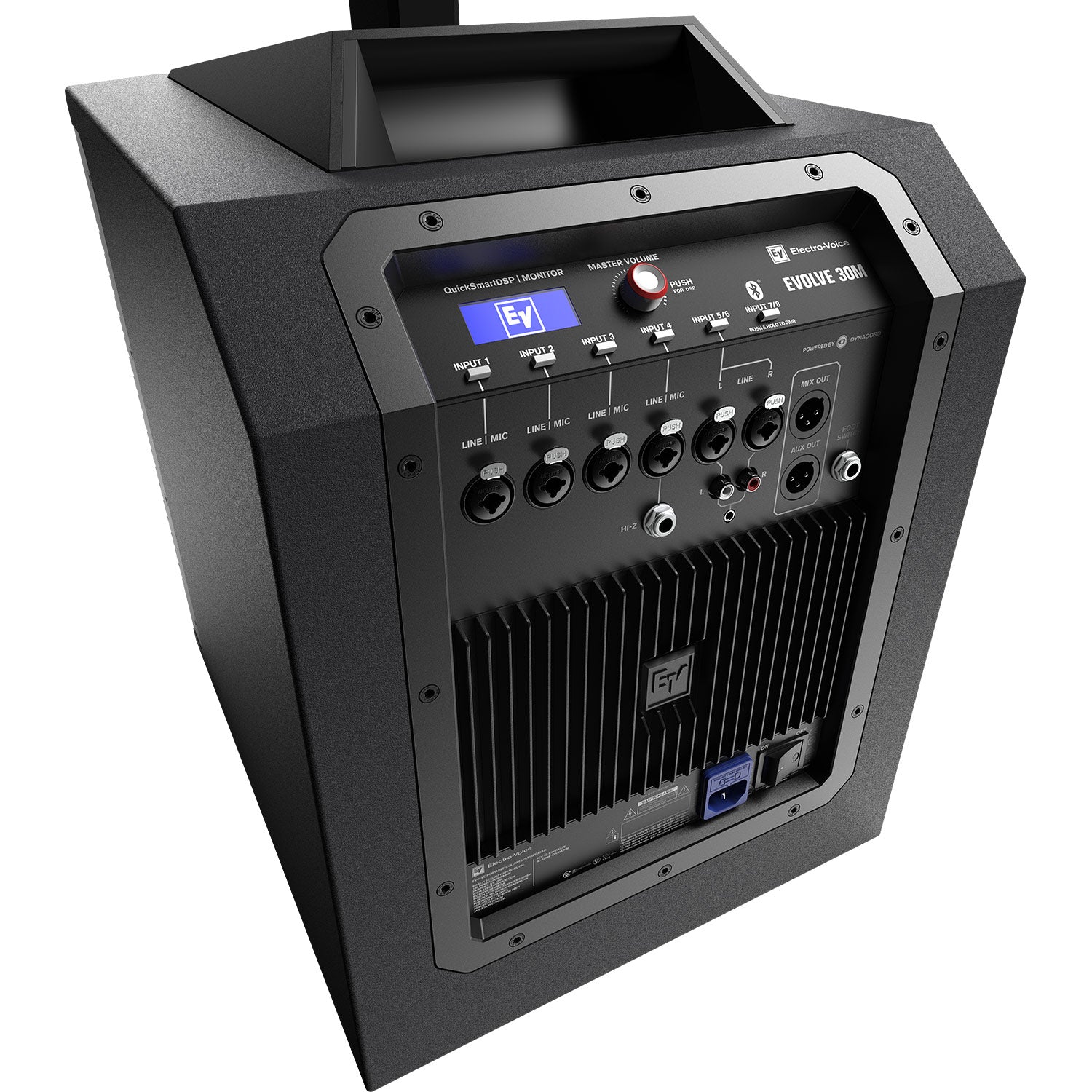 Electro-Voice EVOLVE30M - Portable Powered Column PA System (Black)