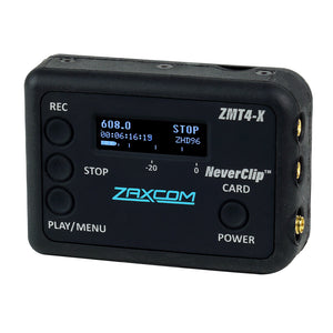 Zaxcom ZMT4.5X - Extended Battery Bodypack Transmitter with ZaxNet (596-698 MHz)