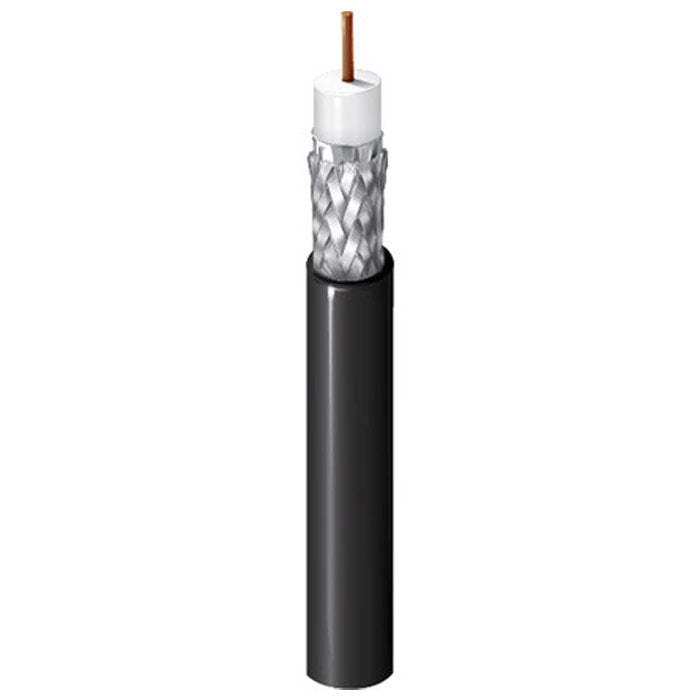 Belden 1694A Coaxial Low Loss Digital Audio Cable (Black/1000 Foot Spool)