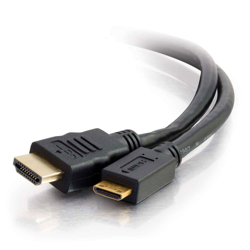 C2G 50620 10ft High Speed HDMI¬ to Mini HDMI Cable with Ethernet