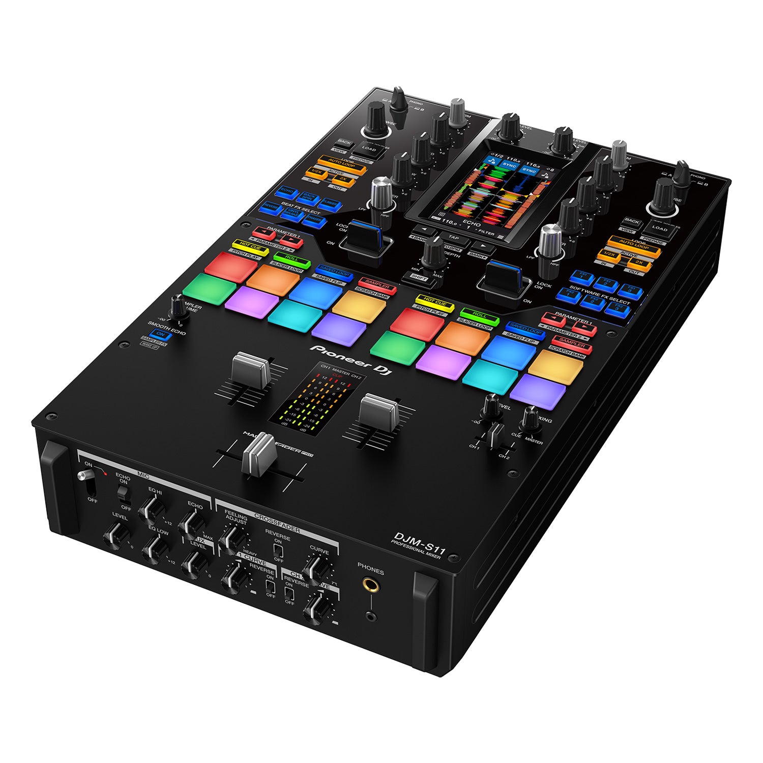 Pioneer DJM-S11 - Professional Scratch Style 2-Channel DJ Mixer