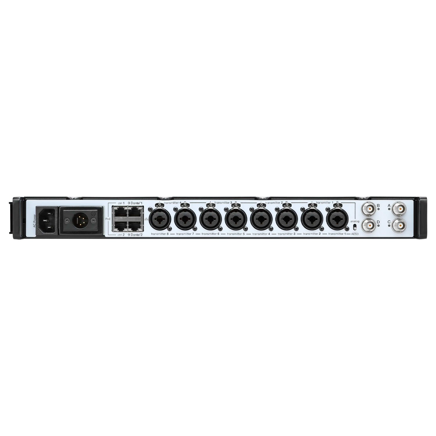 Shure ADTQ-DC - Axient Digital PSM Quad-Channel Wireless IEM Transmitter with DC Option (X55 Band / 941-960 MHz)