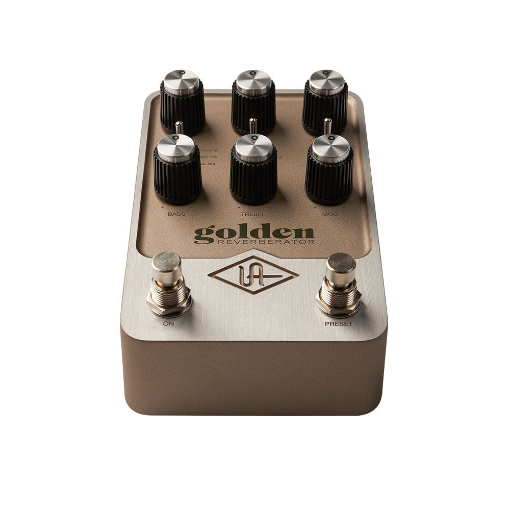 Universal Audio UAFX Golden Reverberator - Stereo Effects Pedal