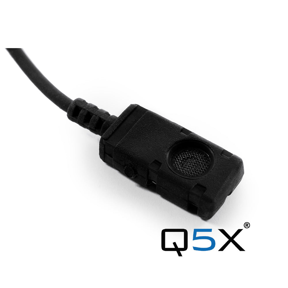 Q5x VT500 - Voice Technologies Omni Lavalier Microphone with 1-Pin Lemo Connector (Black)