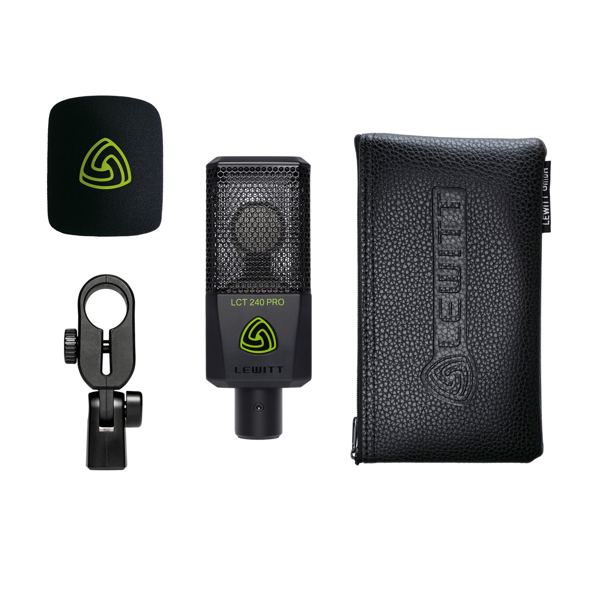Lewitt Audio LCT 240 Pro Condenser Microphone - Black