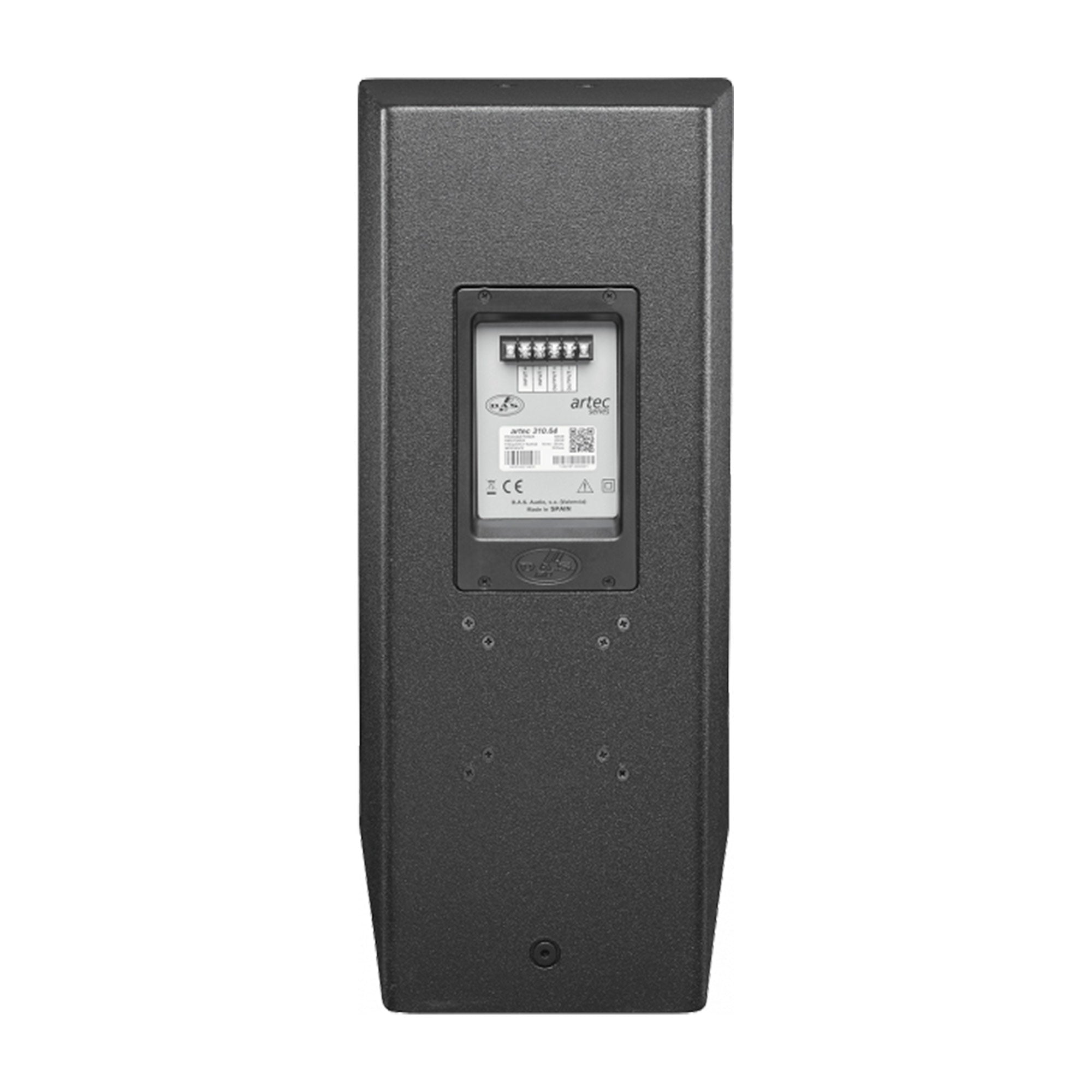 DAS ARTEC-310.64-T - Two-Way 10-Inch 70/100V Install Loudpspeaker (Black / 60x40 Pattern)