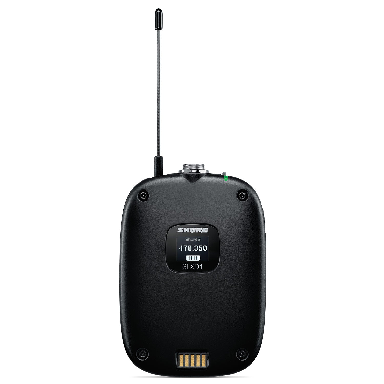 Shure SLXD1 Digital Wireless Bodypack Transmitter (G58 Band / 470-514 MHz)