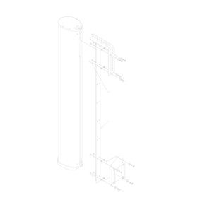 Biamp Desono ENT-FK - Fly Kit for Entasys Column Speakers (White)