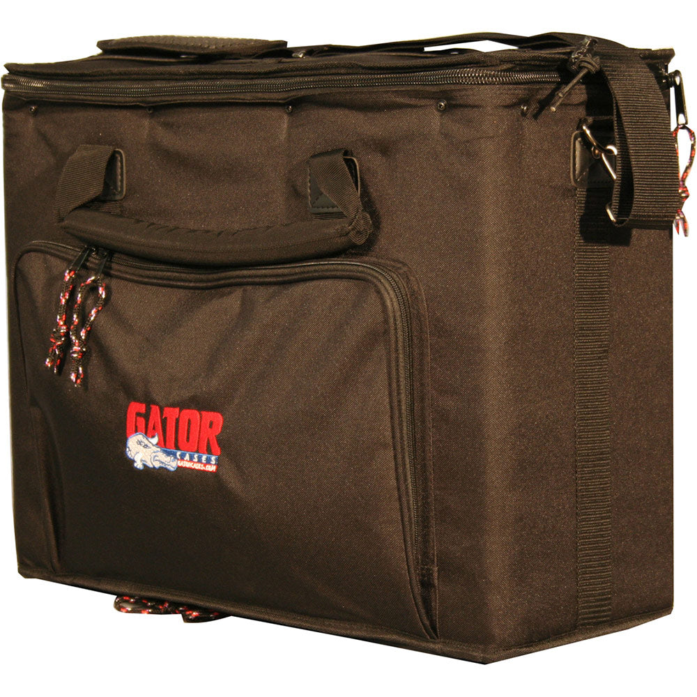 Gator GRB-4U 4-Space Rack Bag with Black Nylon Over Plywood Construction