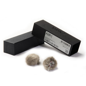 DPA Microphones AIR1-GRAY-S - AIR1 Universal Miniature Fur Windscreen (Gray / Small / Pair)