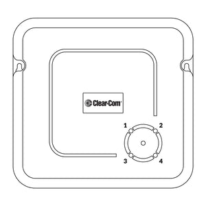 Clear-Com EQP-TCVR - 5GHz Transceiver for EQUIP Intercom