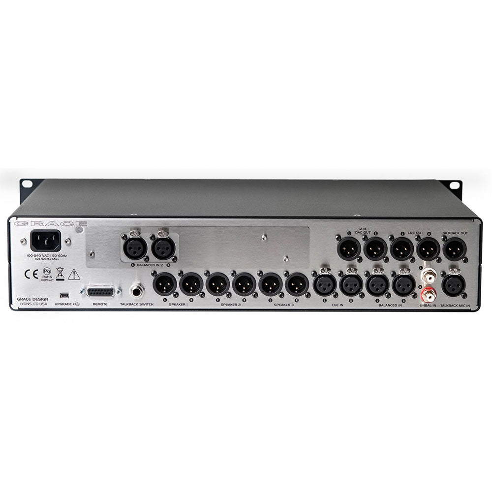 Grace Design m905-AN High Fidelity Stereo Monitor System (Analog Inputs / Black Finish)