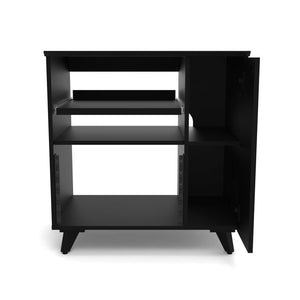 Glorious Modular Side Rack - Extension for Sound Desk or Workbench Workstations (Black)