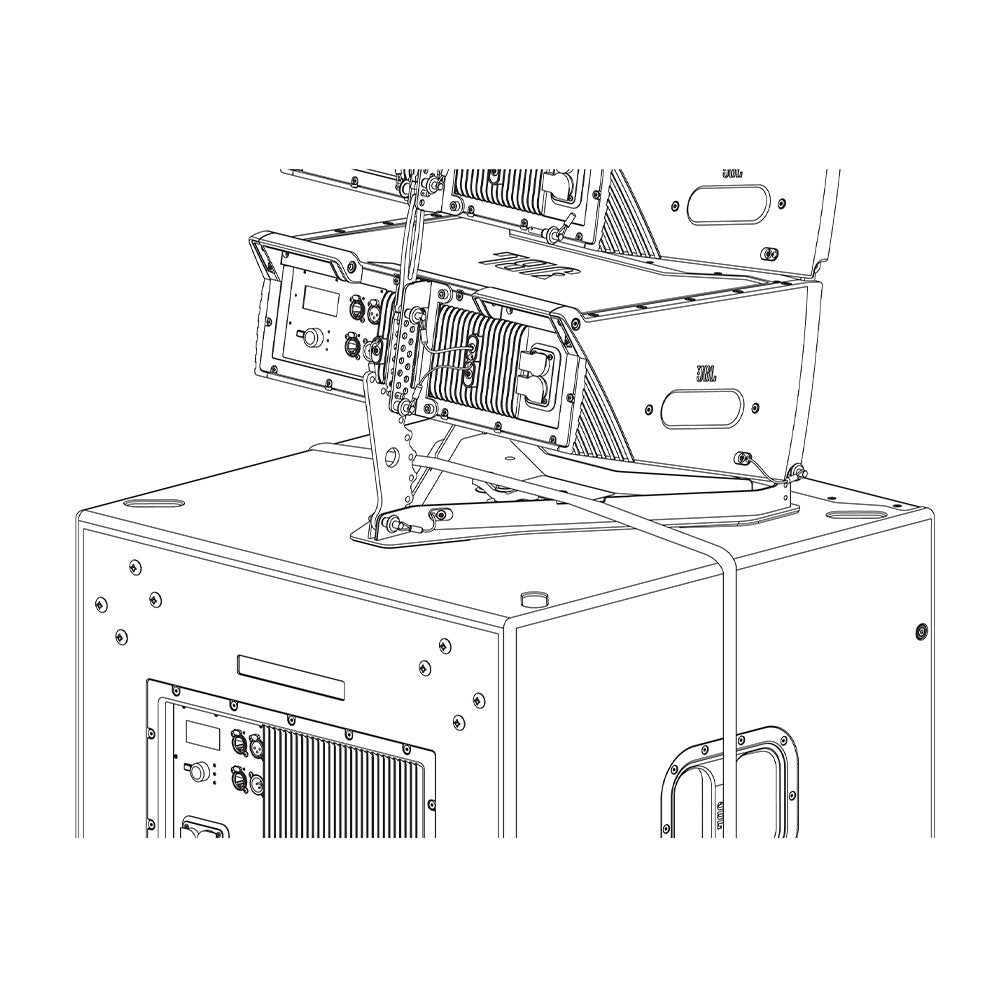 JBL SRX910LA BP - Base Plate for SRX910LA Line Array