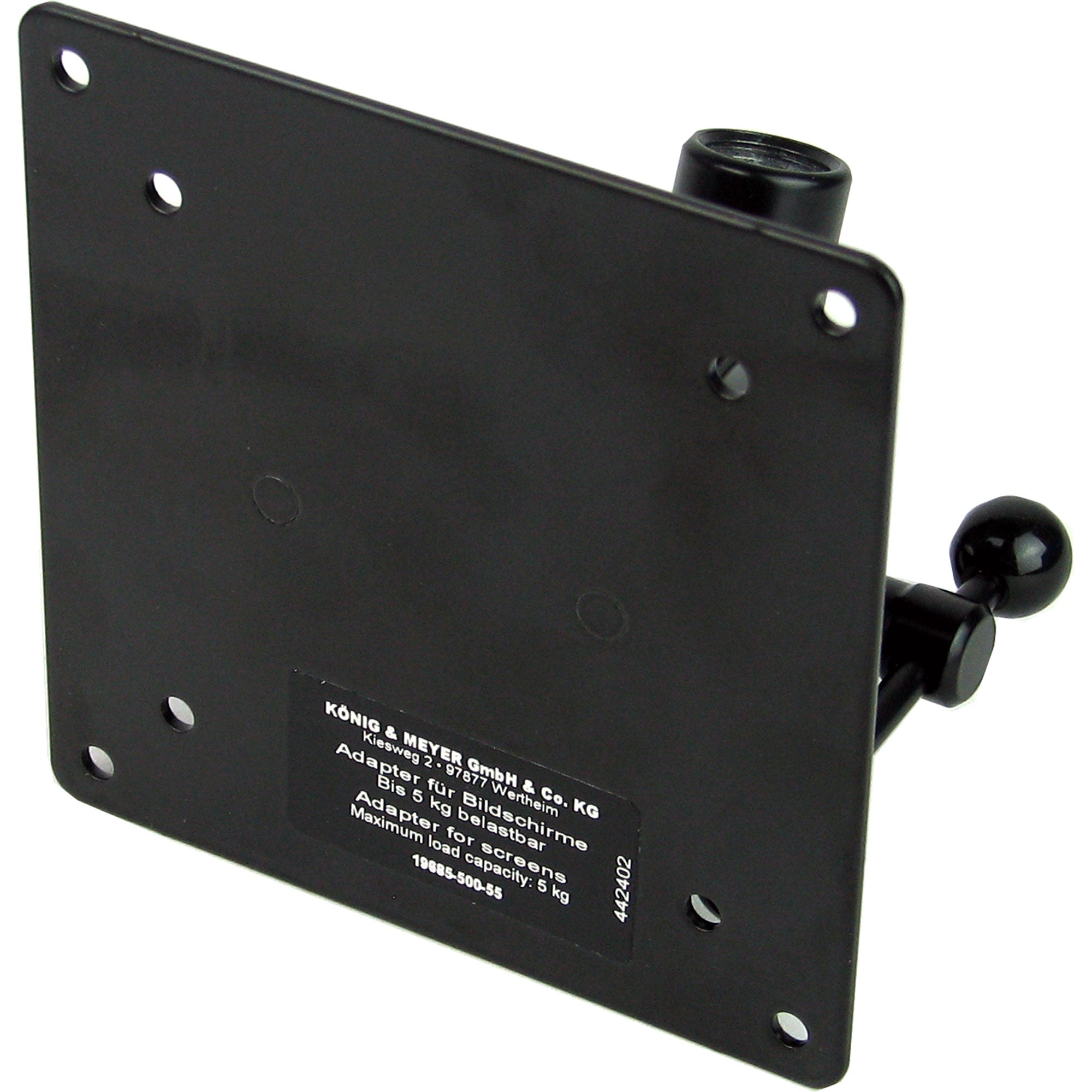 K + M 19685 Microphone Stand VESA Display Mount