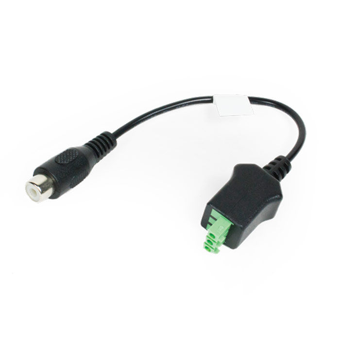 Williams AV WCA 105 Female RCA To Mini-Phoenix Contact Cable (4 in.)