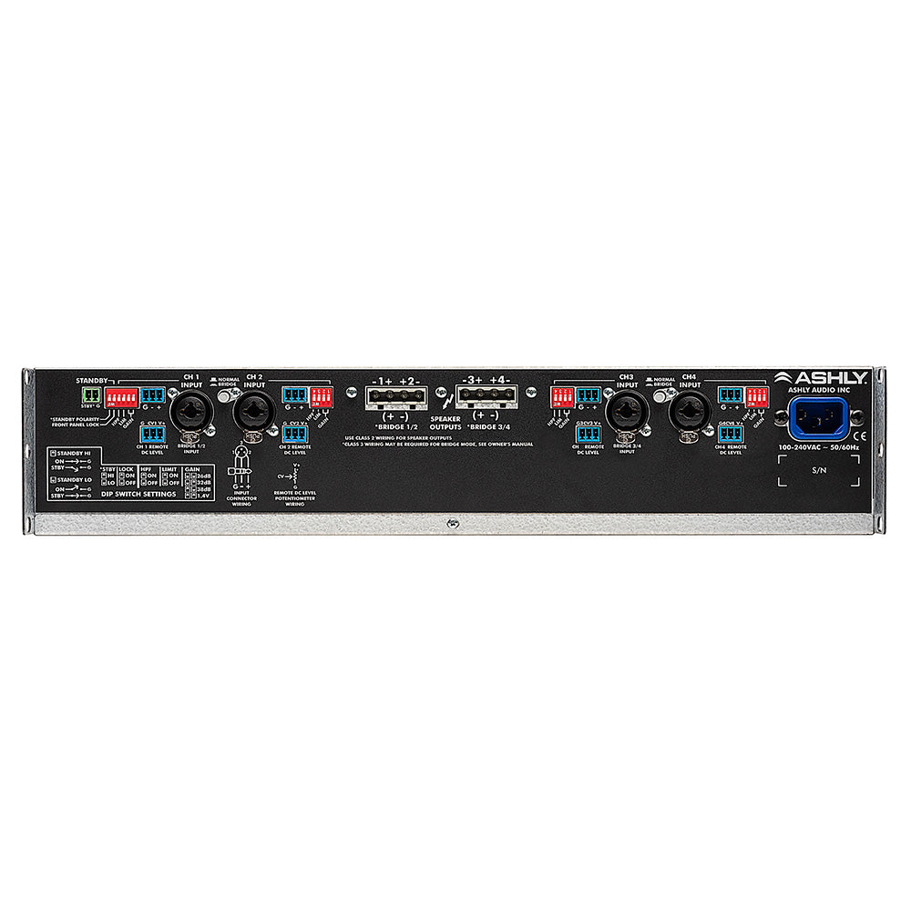 Ashly CA 1.54 - Four-Channel Install Power Amplifier