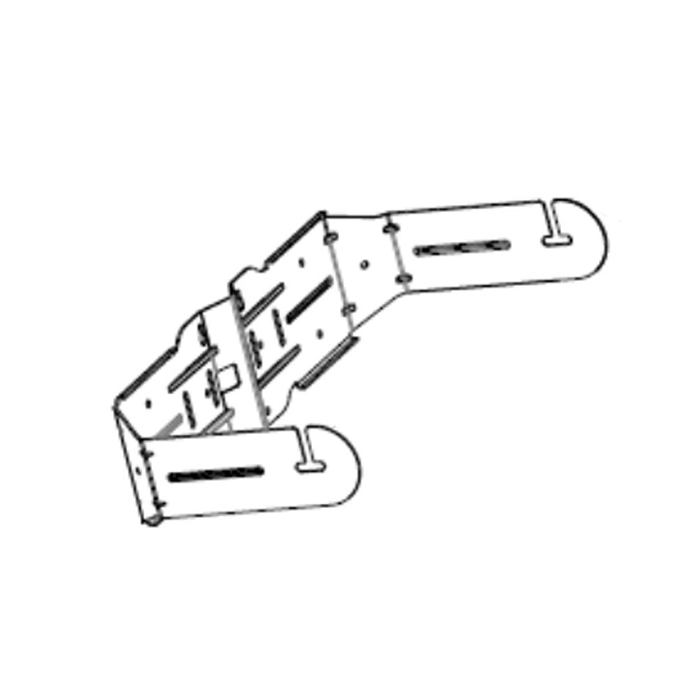 JBL MTC-25UB-1 U-Bracket Yoke for Control 25-1 (Black)