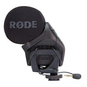 Rode Stereo VideoMic Pro-R Stereo Camera Mount Microphone (with Rycote Lyre)