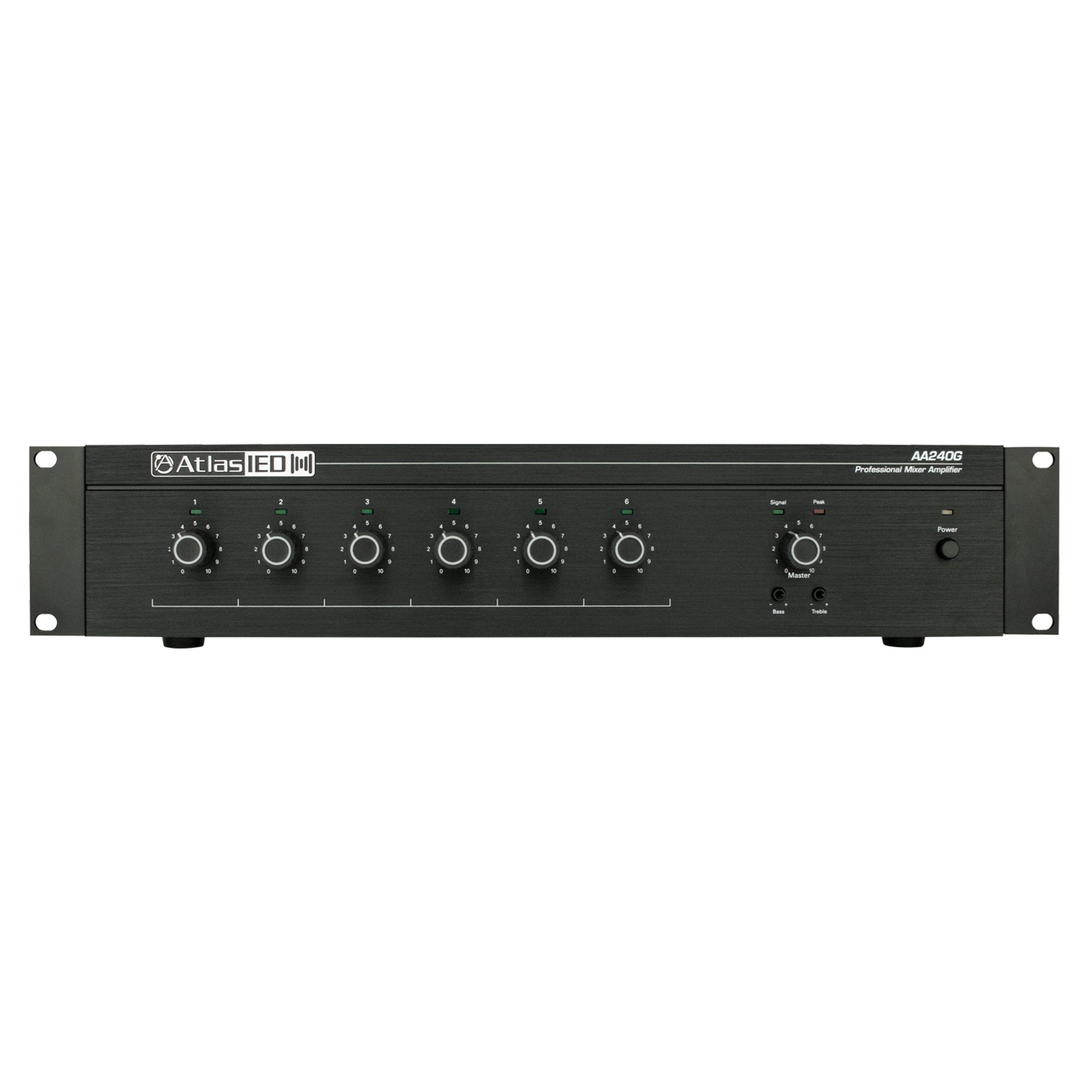 AtlasIED AA240G - 6-Input 240-Watt Multi-Load Mixer Amplifier