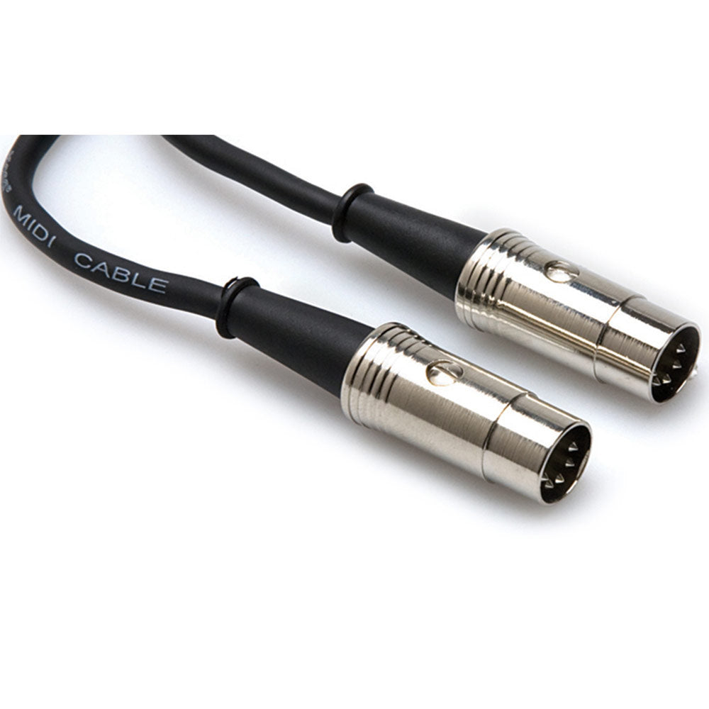 Hosa MID-503 Pro MIDI Cable, Serviceable 5-pin DIN to Same, 3 feet