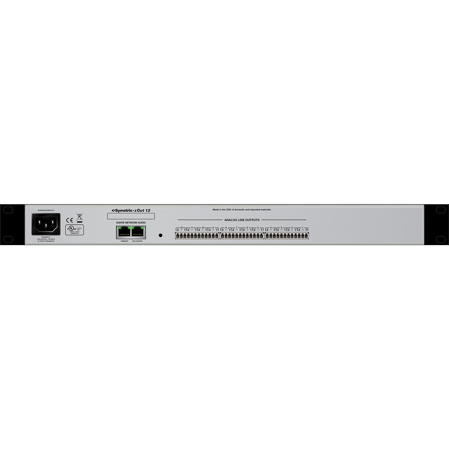 Symetrix xOut 12 SymNet Edge/Radius 12 Channel Output Expander