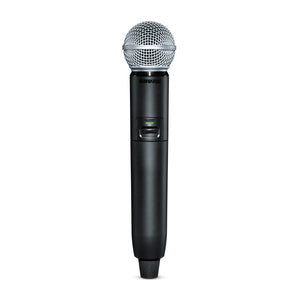 Shure GLXD2+/SM58 - Digital Wireless Dual Band Handheld Transmitter with SM58