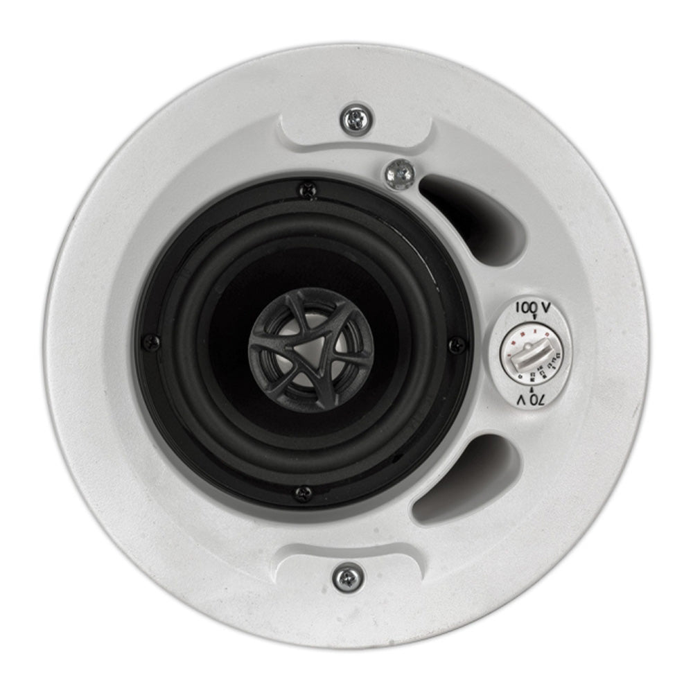 Soundtube CM400I-WH - Two-Way 4-Inch In-Ceiling Loudspeaker (White)