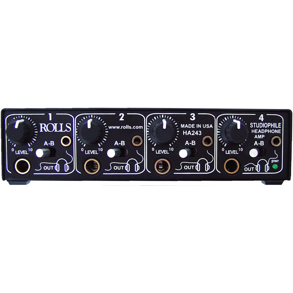 Rolls HA243 4-Channel Studiophile Headphone Amplifier
