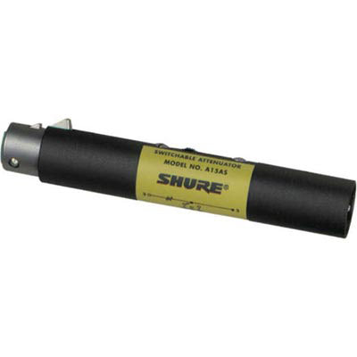 Shure A15AS Switchable Microphone Attenuator 15 20 25 DB