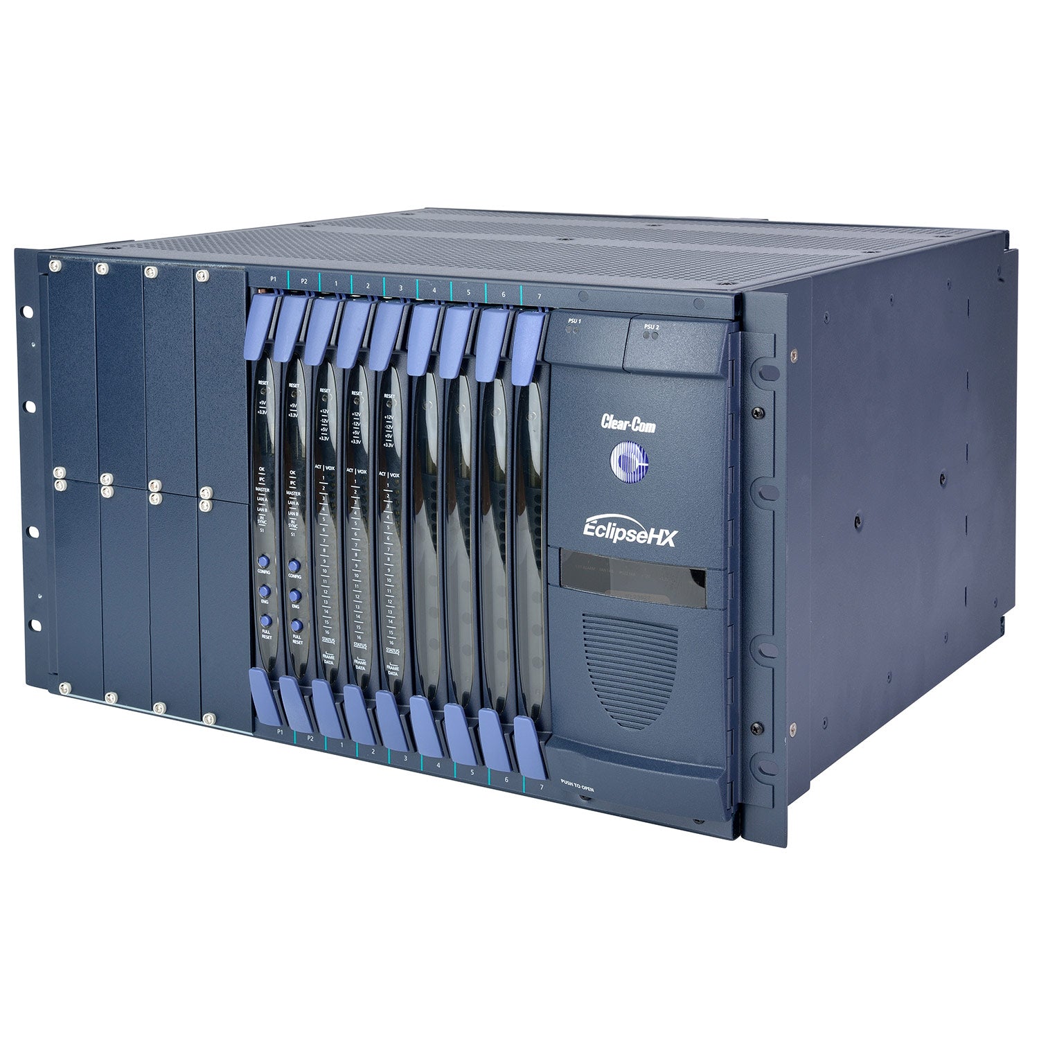 Clear-Com ECLIPSE-HX-MEDIAN-64P - Eclipse HX Median Modular Intercom Frame (64 Analog Ports / 2 CPU)