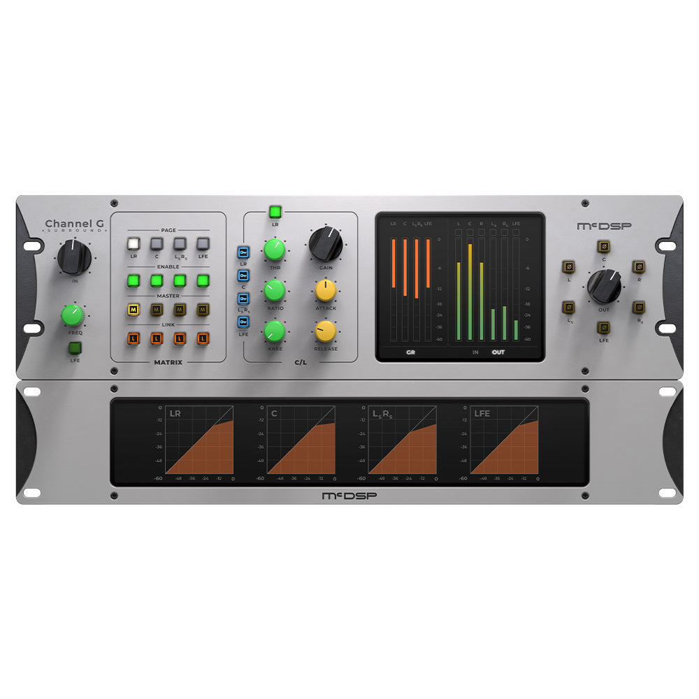 McDSP Channel G Surround V7 - 5.1 Surround Compressor/Limiter Plugin (VST/AU/AAX Native)