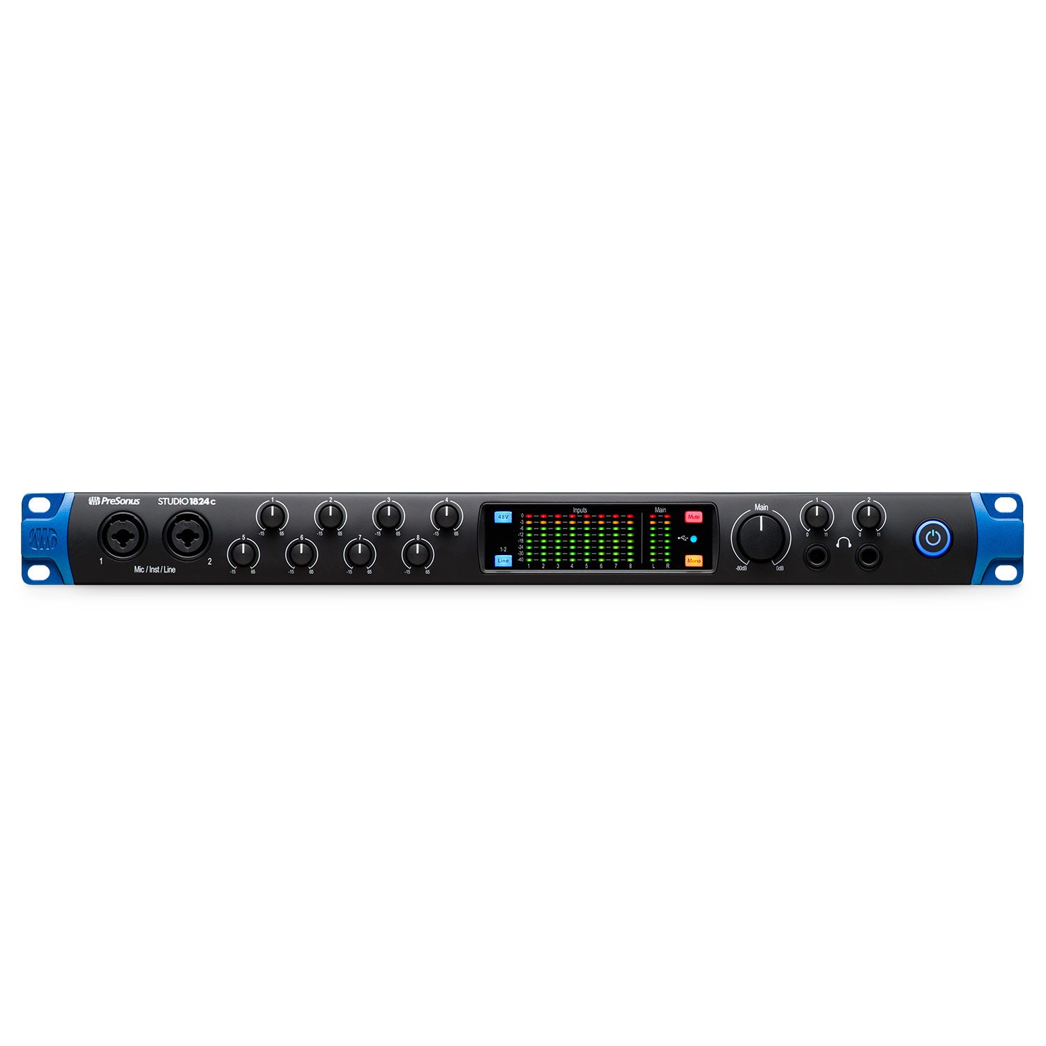 PreSonus Studio 1824c - 18x18, 192 kHz, USB-C Audio Interface